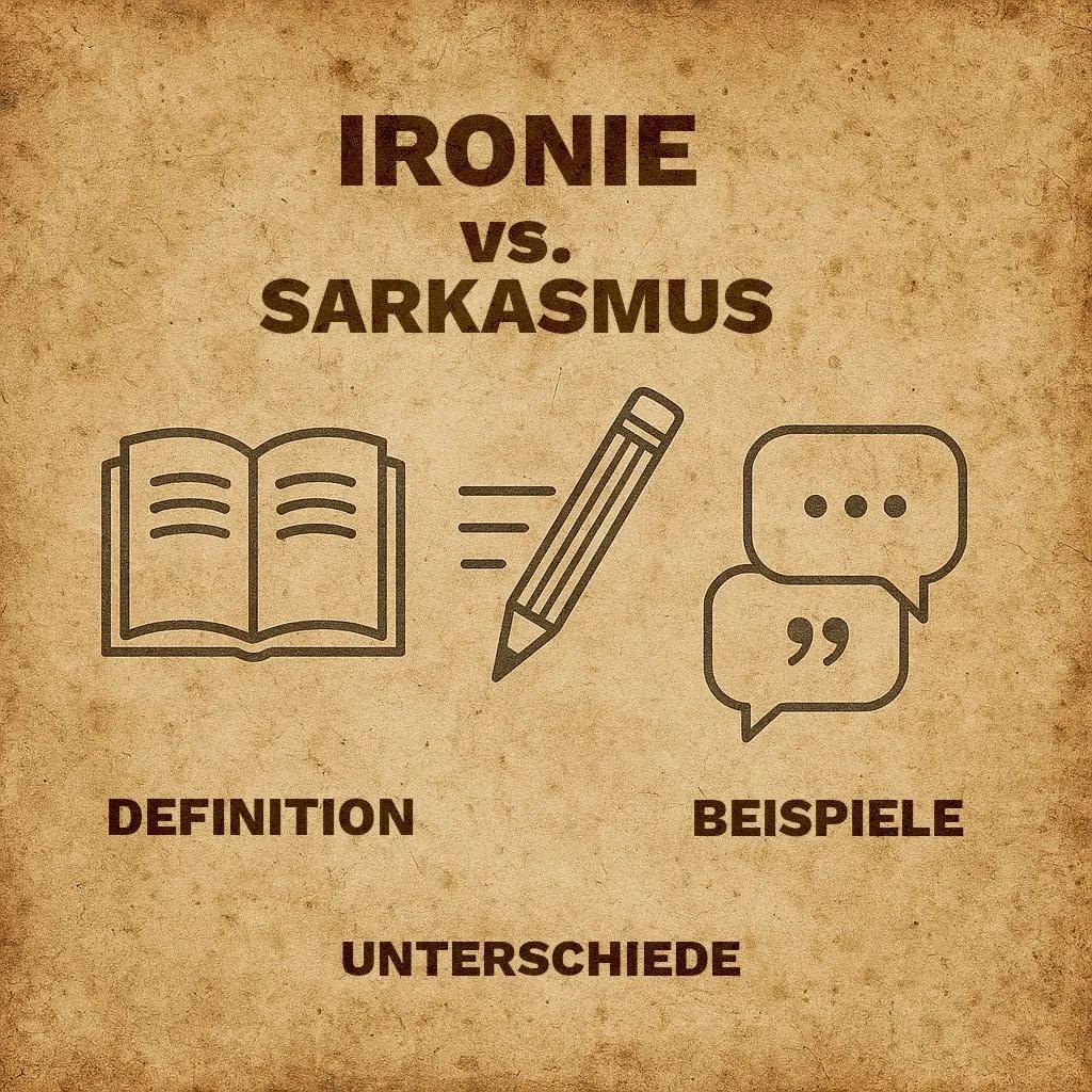 Ironie vs Sarkasmus vs Zynismus - Unterschiede und Beispiele